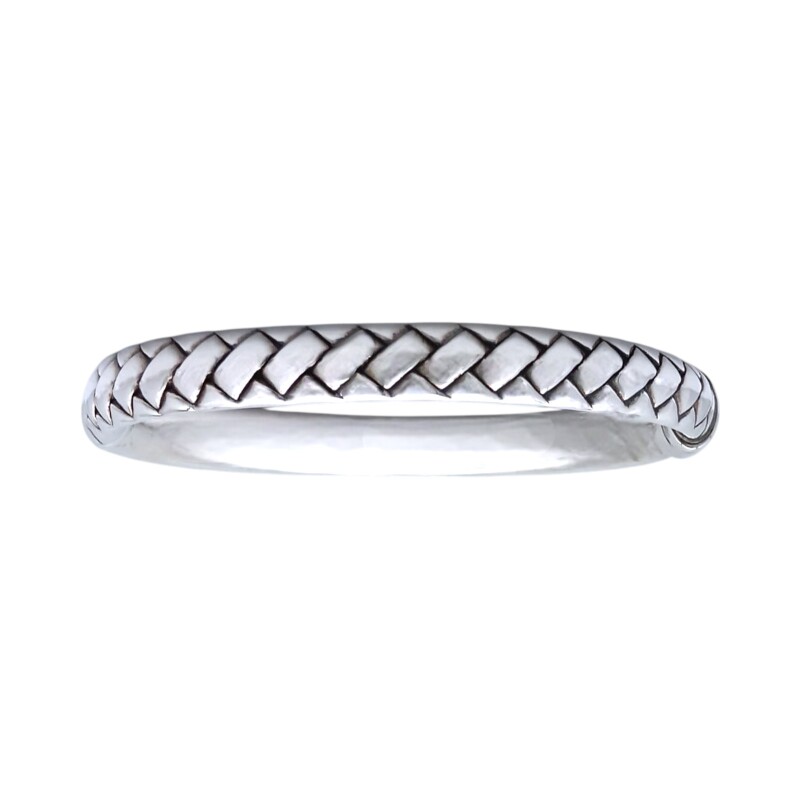 Brazalete labrado-Plata 925 inflada-Sin piedra-BR3006 sinpiedra