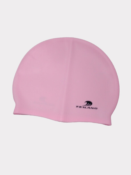 Gorra de natación de silicona Rosa