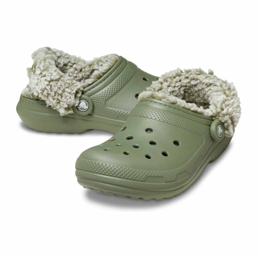 Crocs Classic Fleece Lined Clog Unisex Cargo