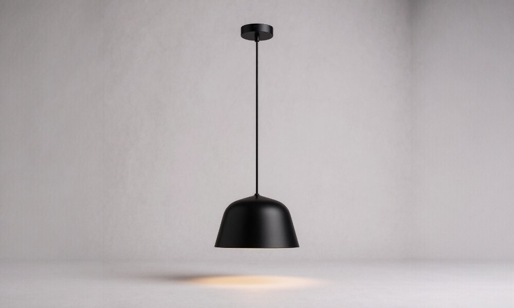 Luminaria de ambiente negro HD-1430-1S Luminaria De Ambiente Negro Hd-1430-1s