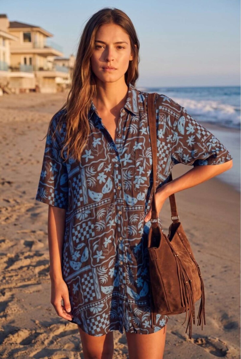 Vestido Camisero - Print 