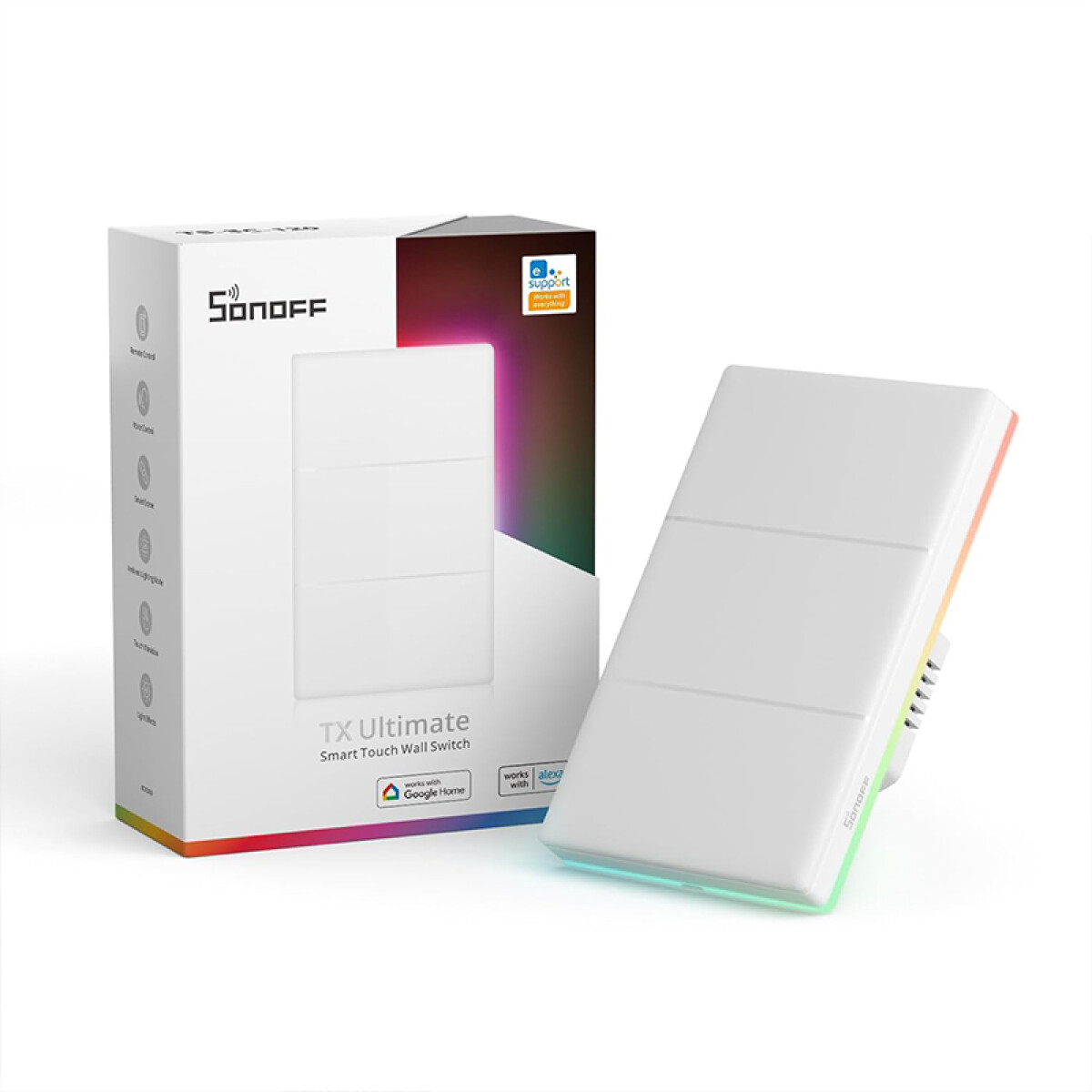 Plaqueta inteligente WIFI 3 canales TX ULTIMATE - SO0070 
