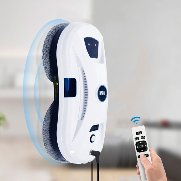 Robot Limpiavidrios Marvo Automatico Con Control Recargable Robot Limpiavidrios Marvo Automatico Con Control Recargable