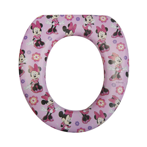 Reductor adaptador de Inodoro Minnie ROSA CLARO