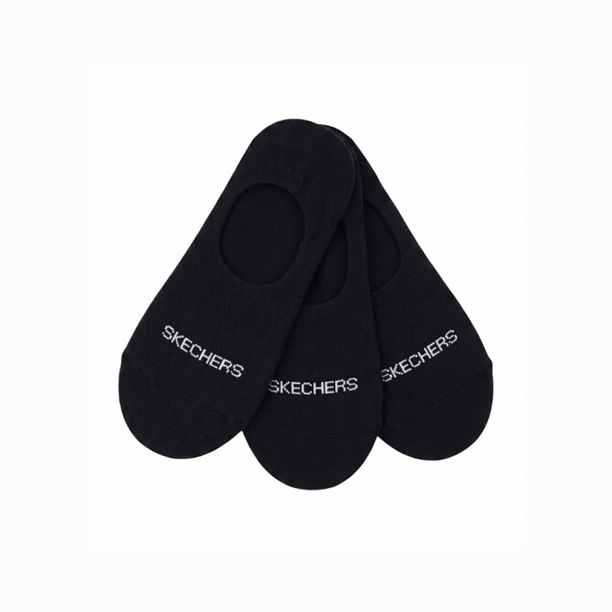 Medias Non Terry No Show - Negro 