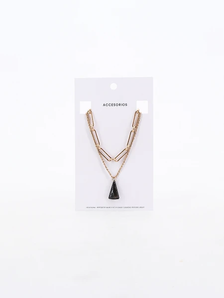 COLLAR EVA DORADO