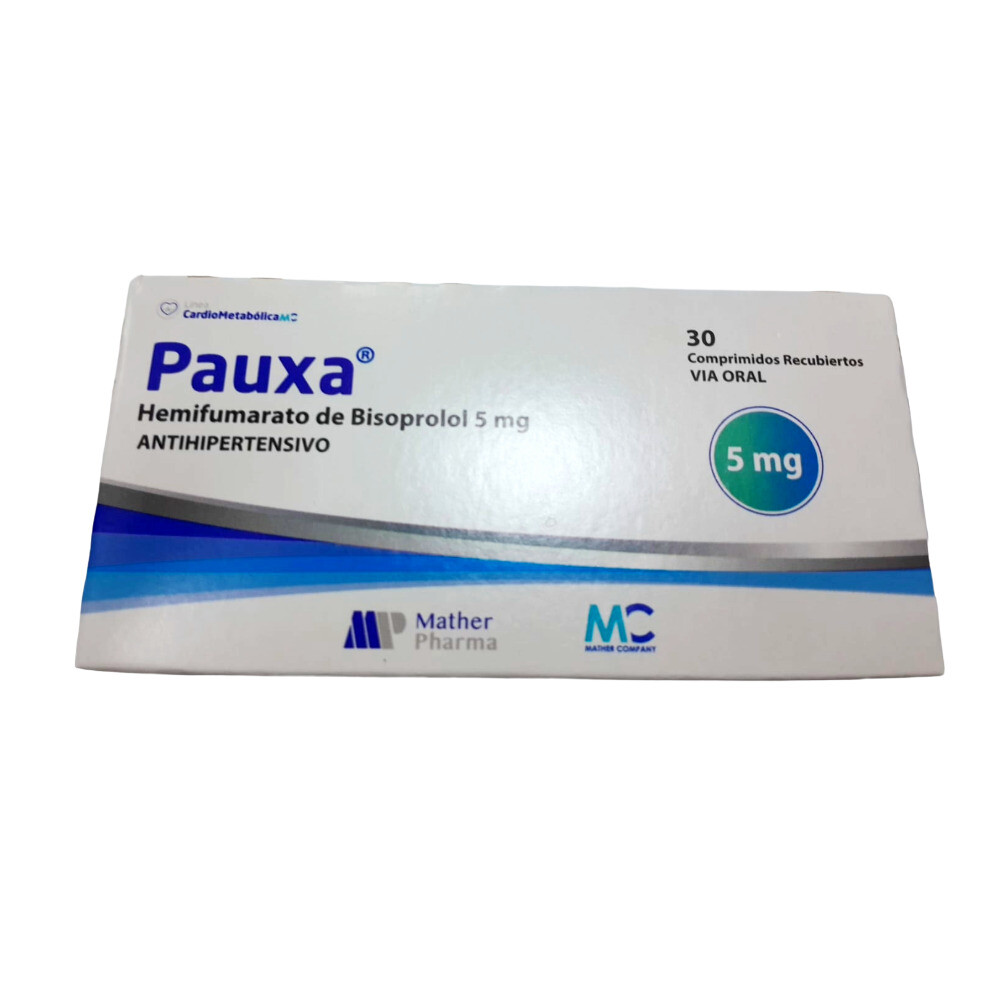 PAUXA 5 MG CJ X 30 COMP única