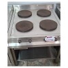 Cocina eléctrica industrial de 4 placas con base Cocina eléctrica industrial de 4 placas con base
