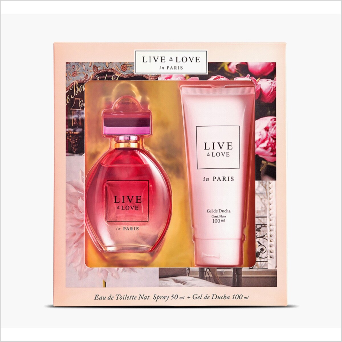 Perfume Live Cofre Live In Paris EDT 50ml 