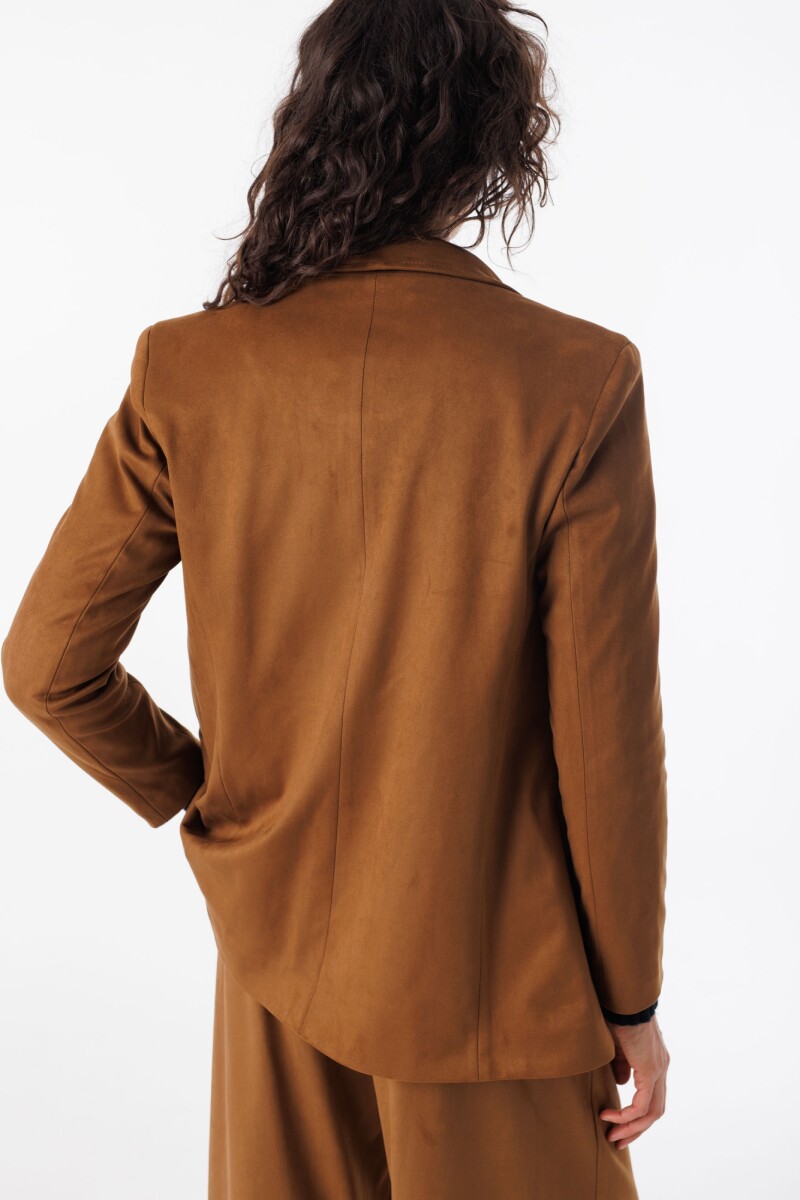 Blazer Suede Camel