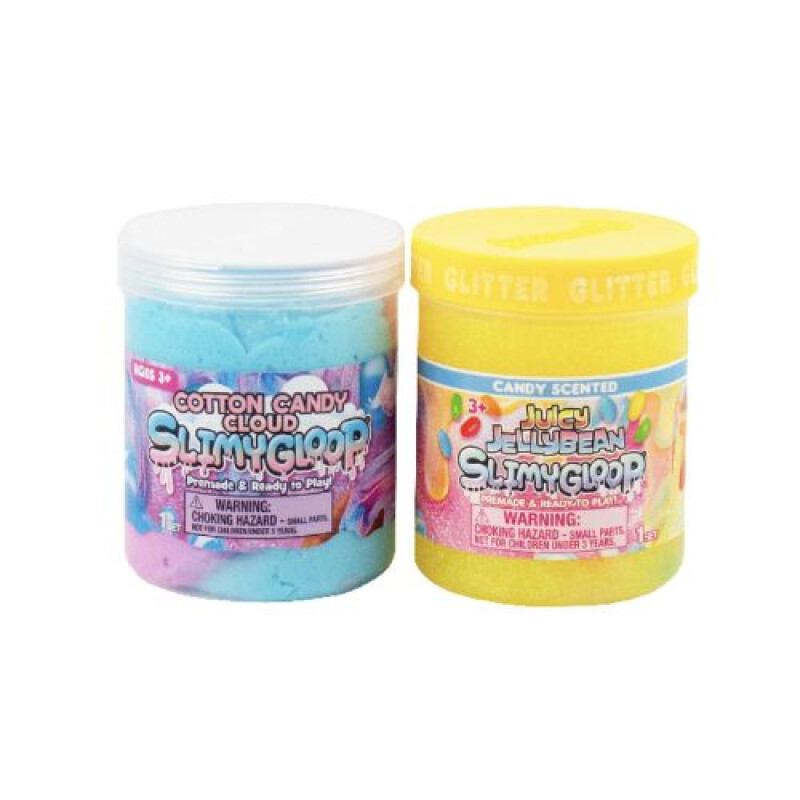 Slimy Gloop Lata Perfumados Colores Surtidos Slimy Gloop Lata Perfumados Colores Surtidos