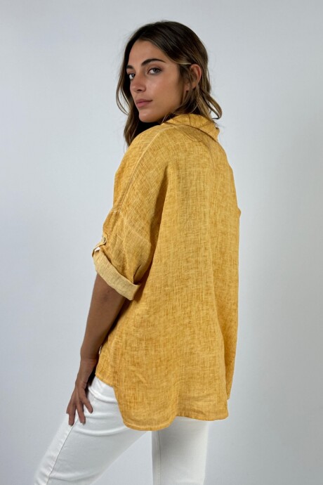 CAMISA NOCTARA Mostaza