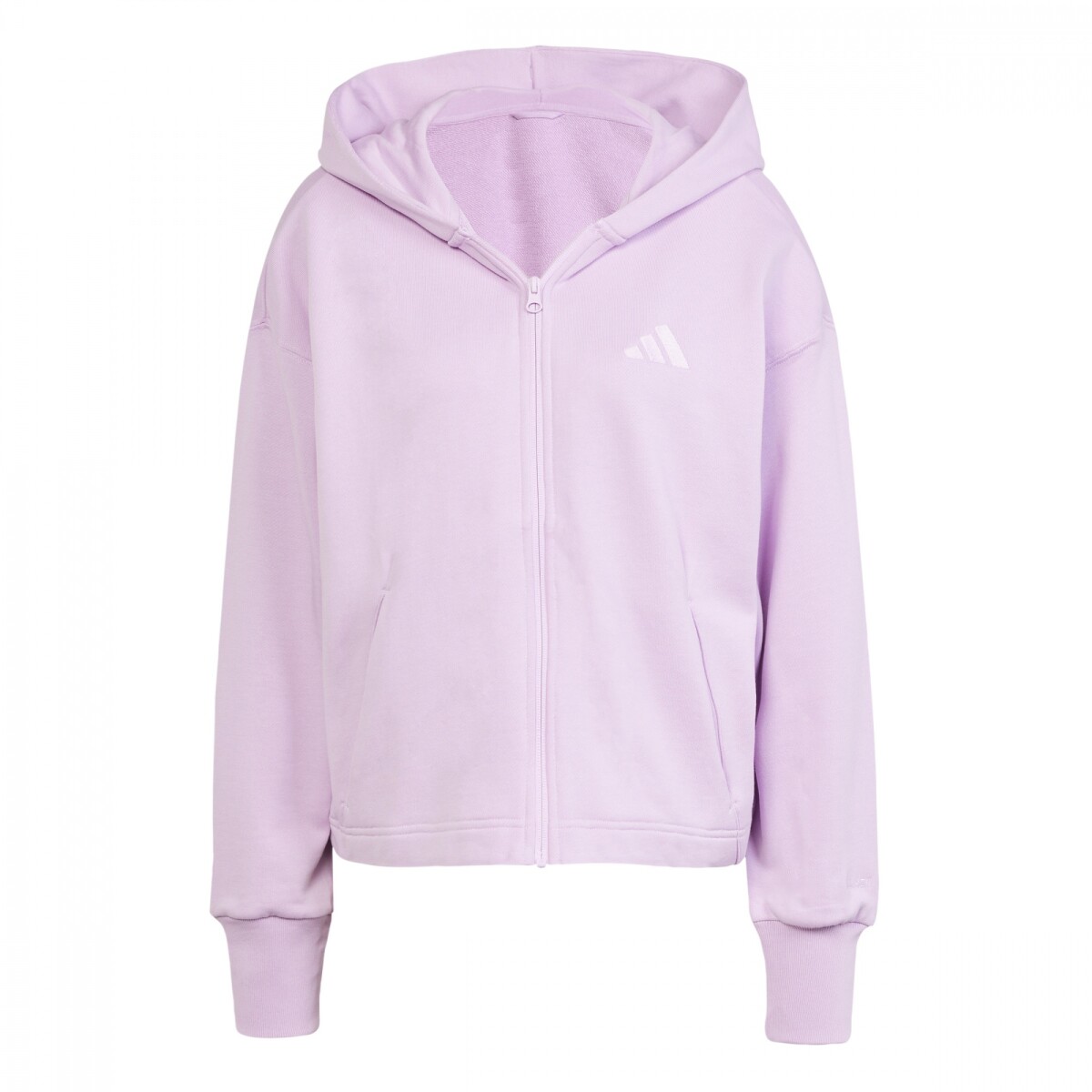 Campera Adidas W ALL SZN FT FZ de Mujer - JJ1258 - Rosa Claro 