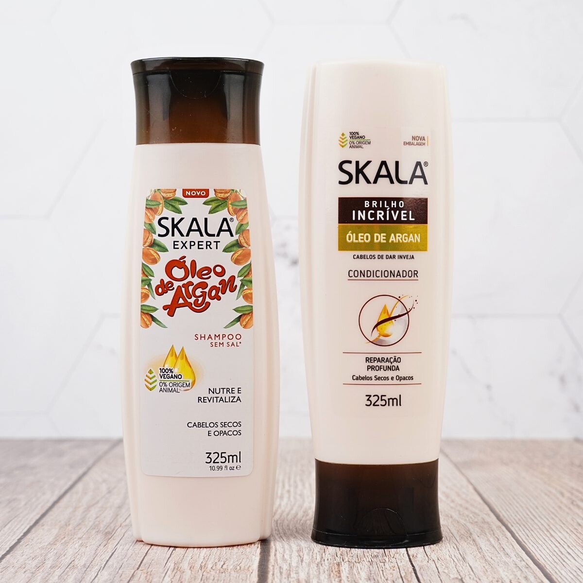 Pack shampoo + acondicionador Skala óleo de argán 