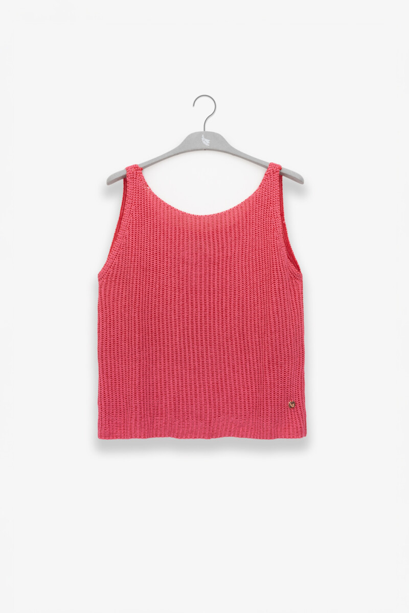 ELI KNIT TOP Fucsia