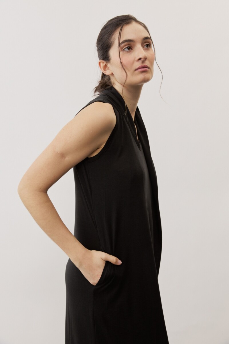 Vestido Bateg NEGRO