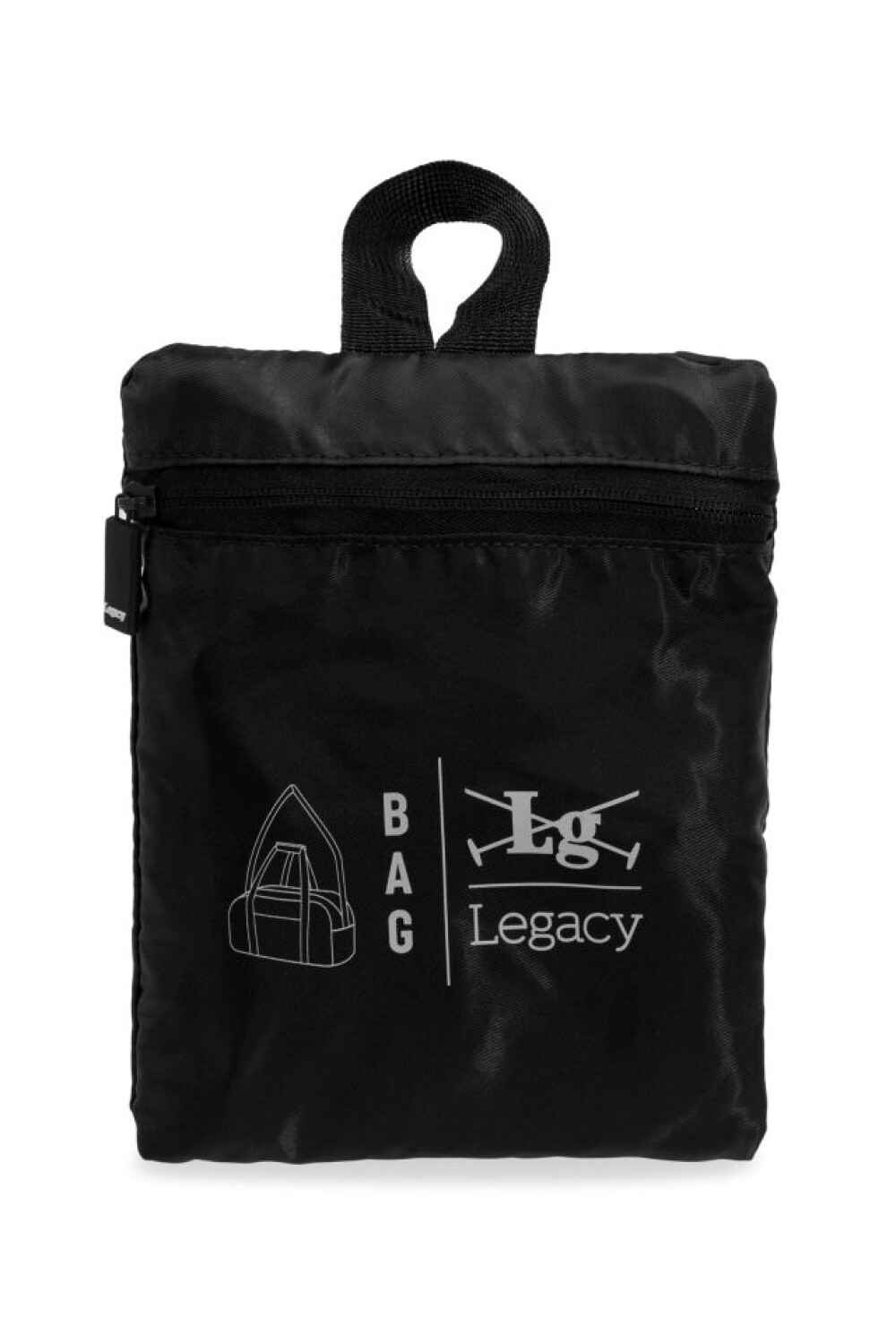 BOLSO PLEGABLE LISO Negro