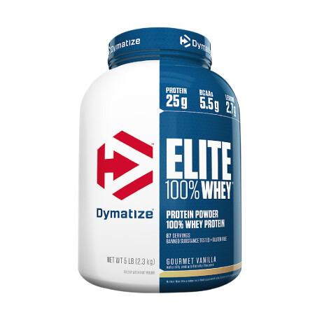 Dymatize Elite 100% Whey Protein 5lb Vainilla