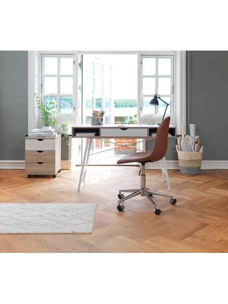 Escritorio ABBETVED 48x120 roble/blanco Escritorio ABBETVED 48x120 roble/blanco