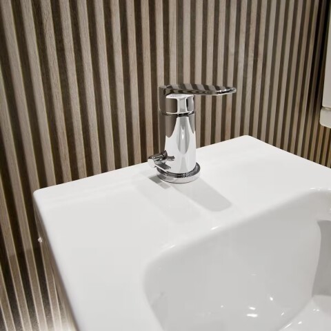 Griferia de bidet Monocomando ZOE cromado con transferencia Griferia De Bidet Monocomando Zoe Cromado Con Transferencia