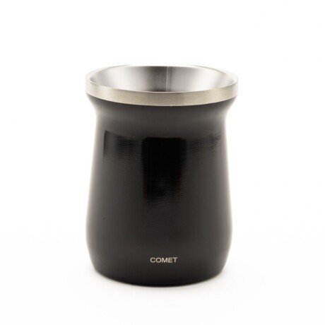 Mate Comet Amalfi 160 ml Acero Inoxidable Negro