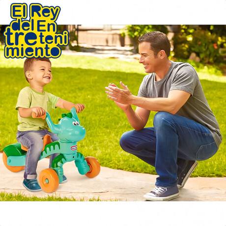 Triciclo Dinosaurio Little Tikes C/ Asiento Ajustable Triciclo Dinosaurio Little Tikes C/ Asiento Ajustable