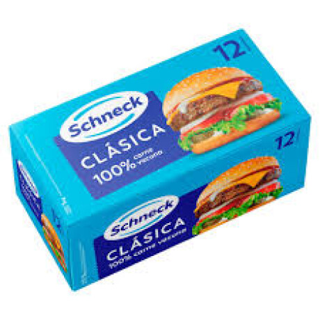 Hamburguesas Schneck x 12 Hamburguesas Schneck x 12