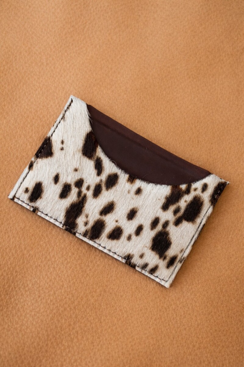 Tarjetero - Print Crudo 