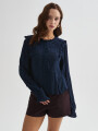 Blusa Narun Azul Marino