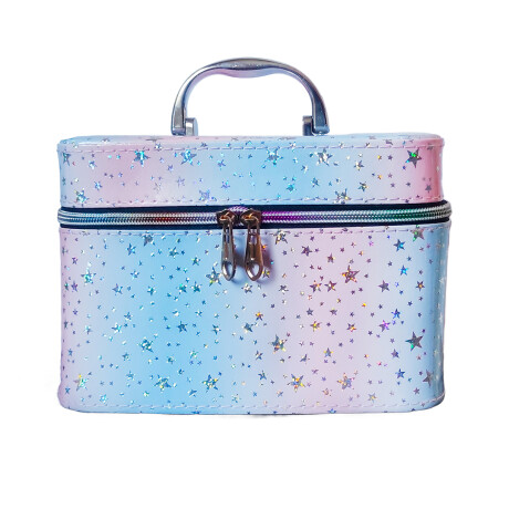 Necessaire Arcoíris Chico Celeste