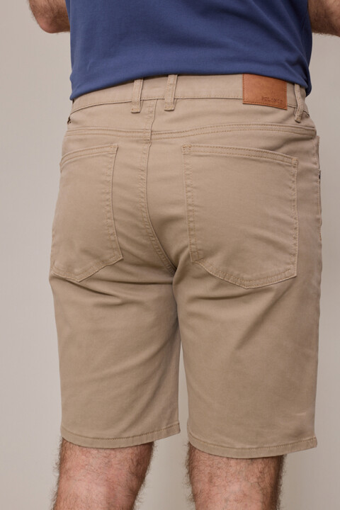 BERMUDA JEAN SAFORA POLANCO Marrón