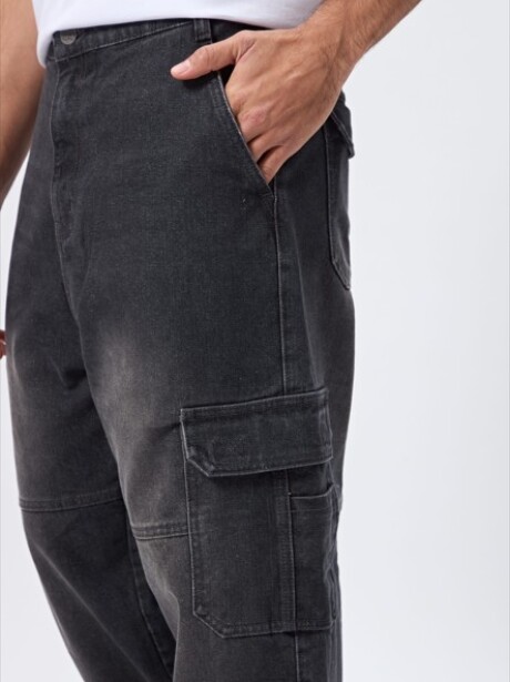 PANTALON DENIM LENNY NEGRO JEAN