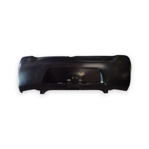 PARAGOLPE TRASERO NEGRO LISO Paragolpe Trasero Negro Liso