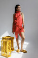 PRE VENTA FALDA LAZO Rojo