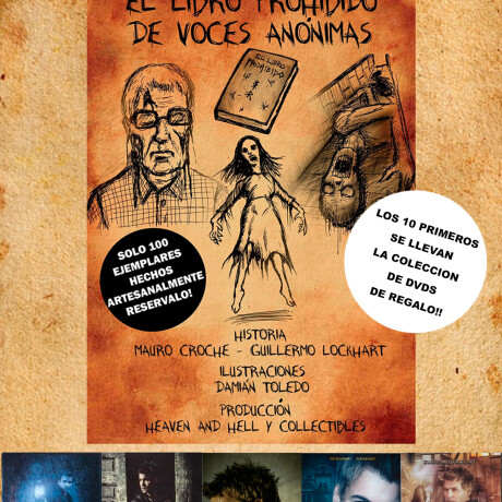 VOCES ANÓNIMAS - EL LIBRO PROHIBIDO (EDICION LIMITADA)ULTIMAS UNIDADES VOCES ANÓNIMAS - EL LIBRO PROHIBIDO (EDICION LIMITADA)ULTIMAS UNIDADES