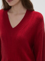 Sweater Varsity Cereza