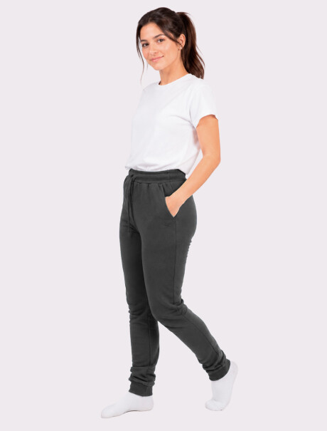 PANTALÓN BABUCHA ADULTO UNISSEX GRIS OSCURO