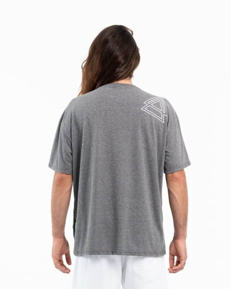 Remera Bandana Mescla La Mafia Gris U
