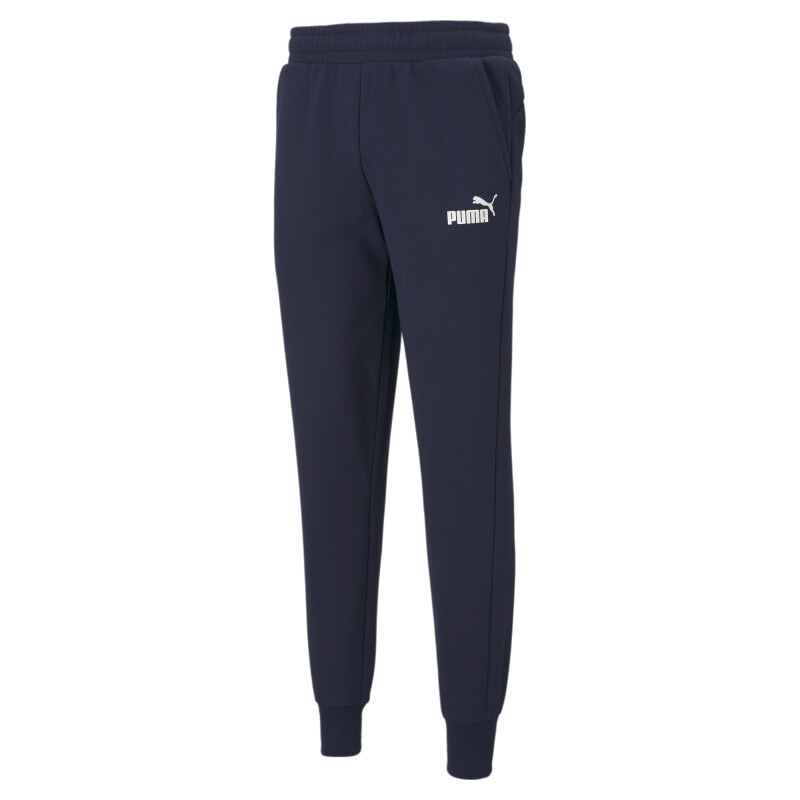 Pantalón Largo Puma Essentials Logo de Hombre Azul