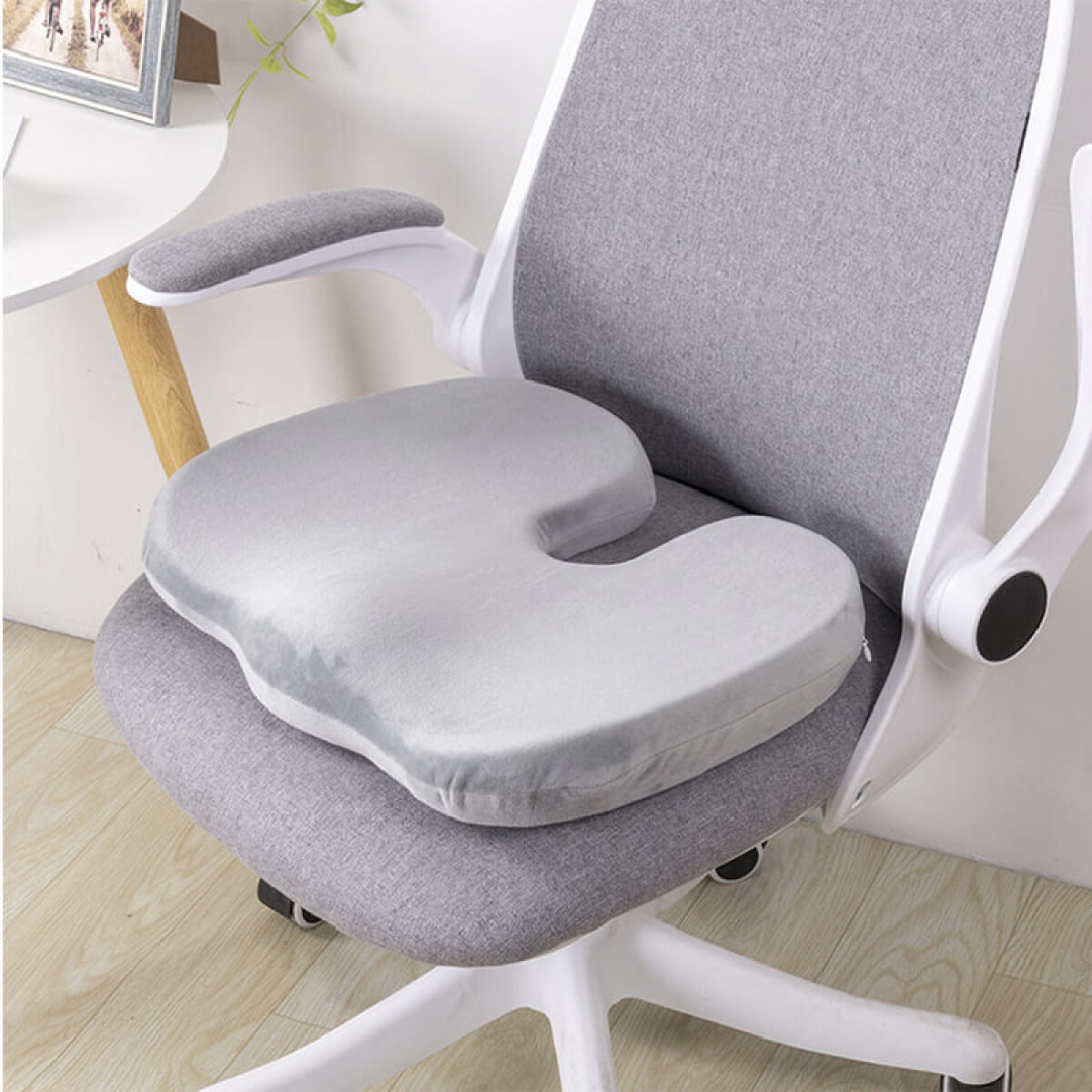Almohadón asiento espuma visco elástico memoria 