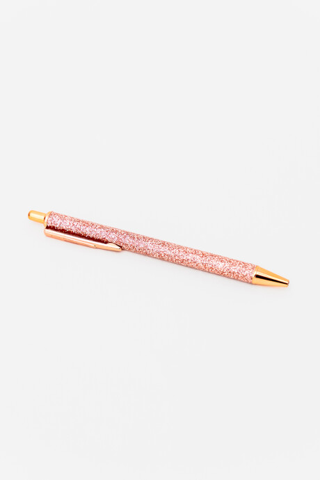 Lapicera Glitter Color Unico