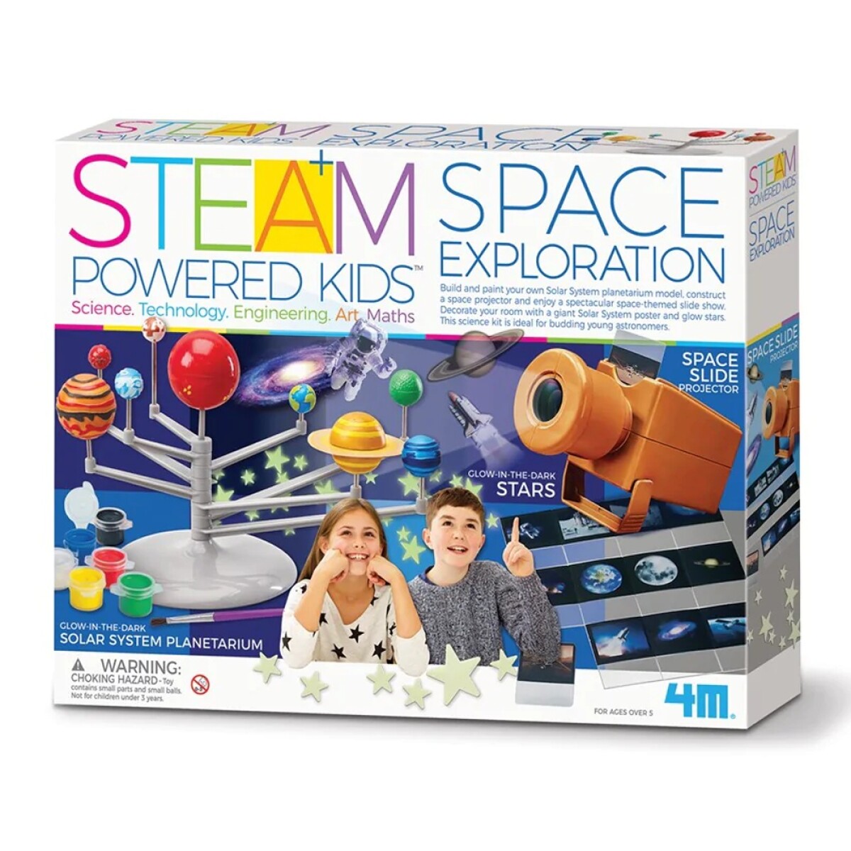 Juego Educativo Ciencias STEAM 4M Kit Exploración Espacial - Multicolor 