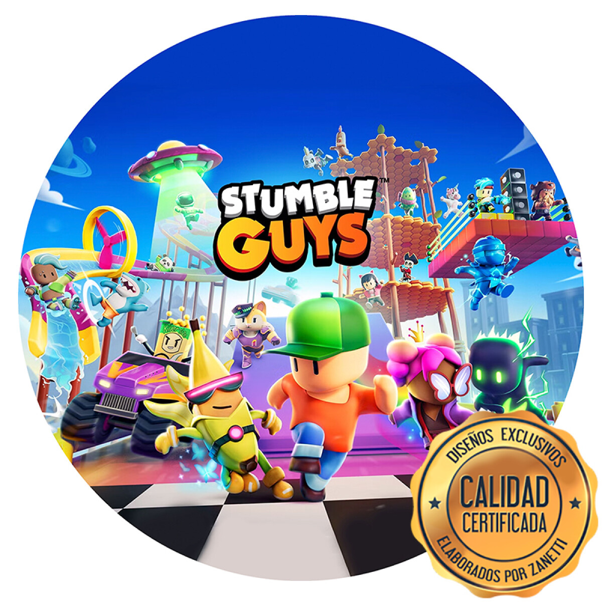 Lámina Stumble Guys - Red. 