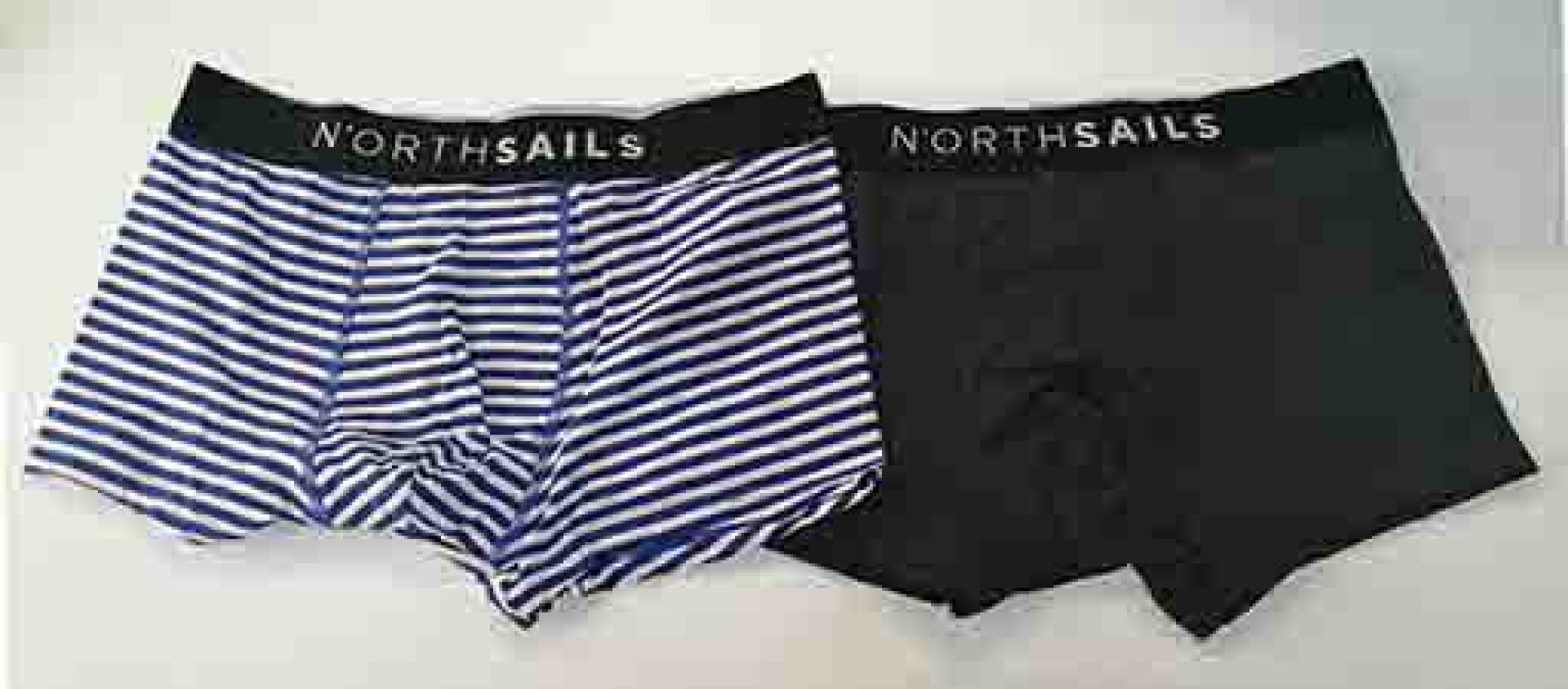 Boxer de Hombre N+ Pack X2 - Negro - Azul - Blanco 