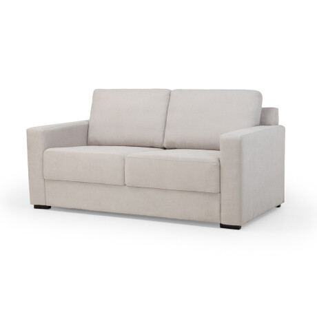 Sofá Amalfi - Tela Microfibra - 2 cuerpos TB7129 - Beige