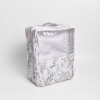 Necessaire Lilly Doble Col. Bea Floral Aves Rosa