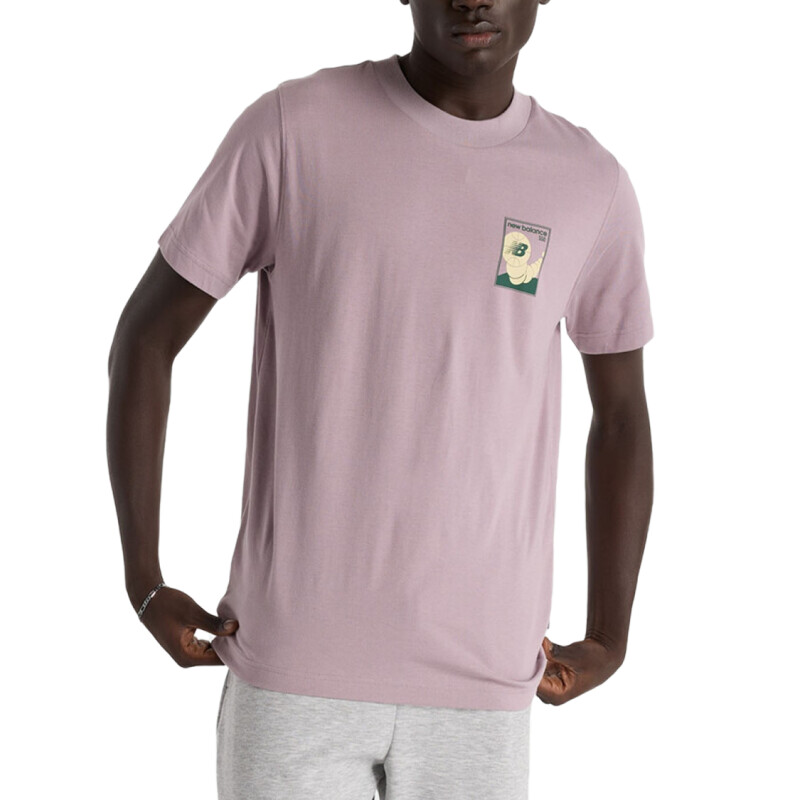 Remera MC New Balance 550 - Rosa Remera MC New Balance 550 - Rosa