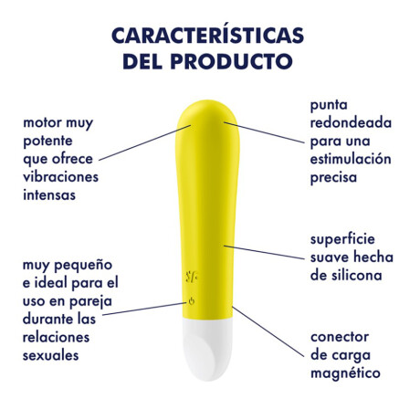 Ultra Power Bullet 1 Satisfyer Amarillo