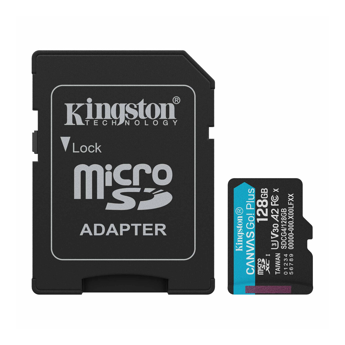 Memoria Kingston Micro SDCG4 128GB Canvas Go Plus V30 