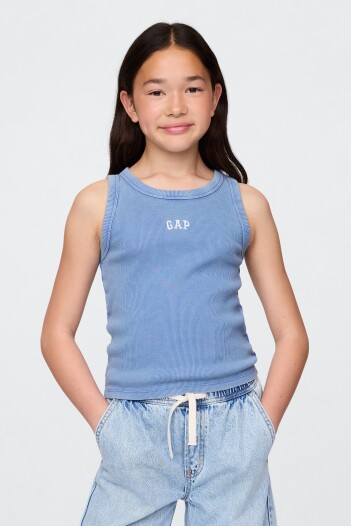 Musculosa Logo Gap Niña Dazzling Blue 183949Tc